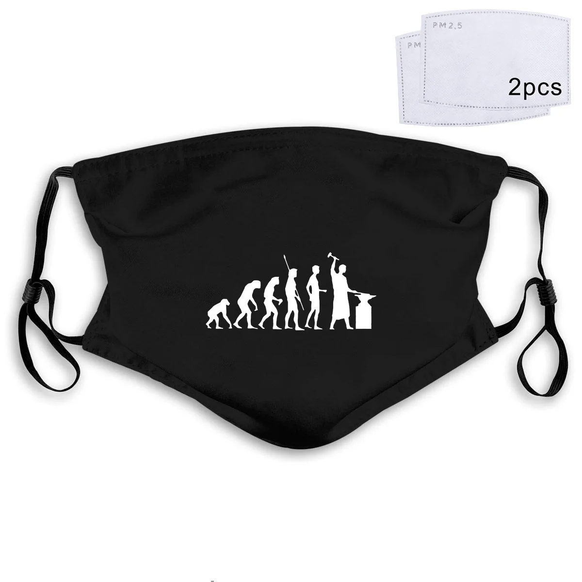 

Светлая светильник ка Evolution Blacksmith, маска из 100 хлопка PM2.5