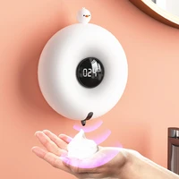 automatic liquid soap dispenser wall mounted handwashing device touchless induction foaming with smart sensor for bathroom hotel