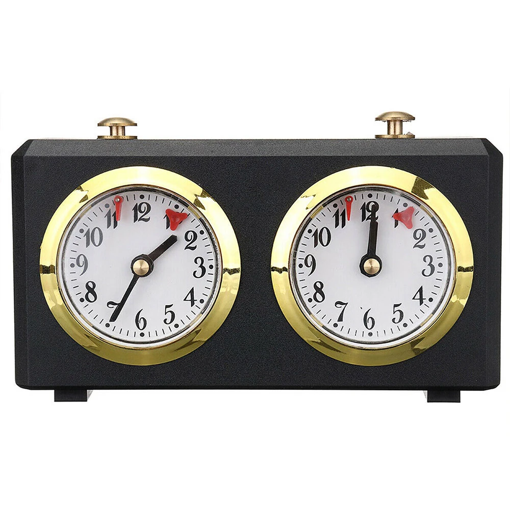 

Analog Chess Clock Professional Mechanical Chinese International Chess Clocks Portable Board Garde Count Up Down Clocks Watch