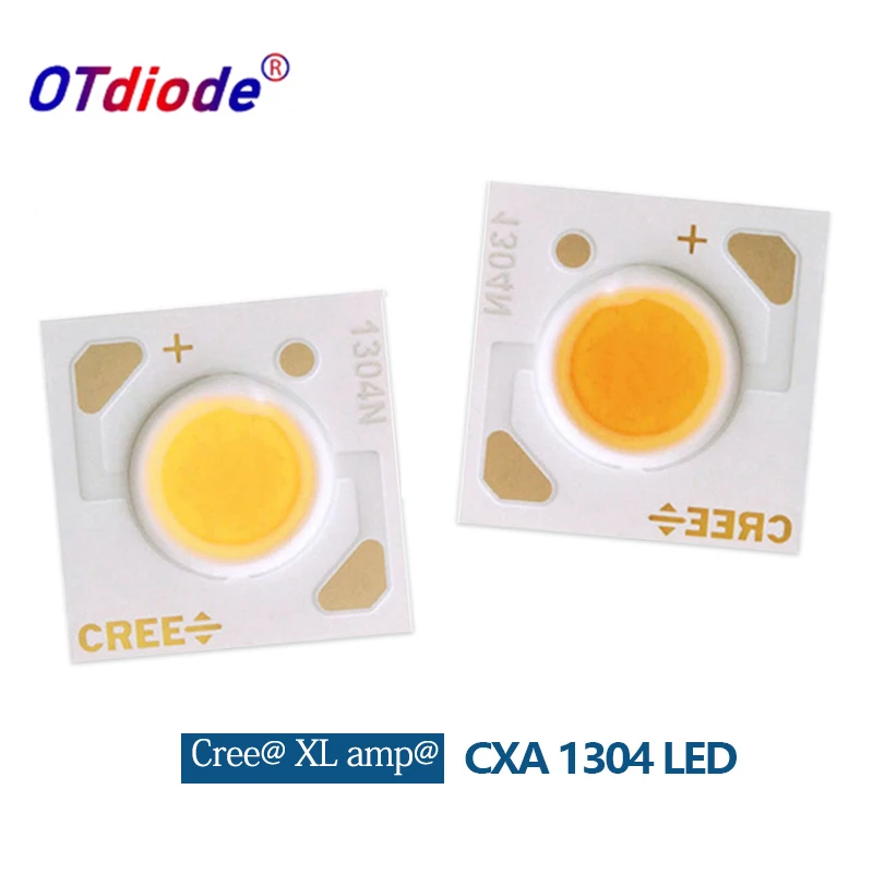 

Original CREE CXA1304 COB Led Emitter Lamp Light CXA 1304 9V 36V 3000K 4000K 5000K Warm White Easy White Color DIY Light Source