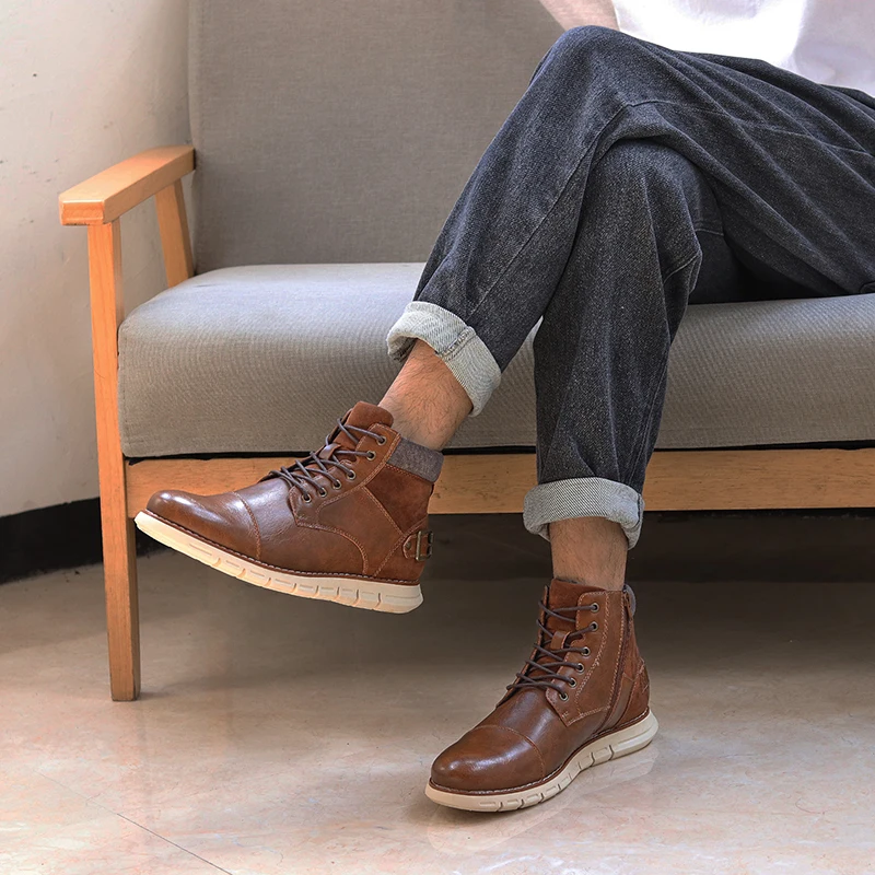 Мужские ботильоны в стиле ретро размеры 7-13 |