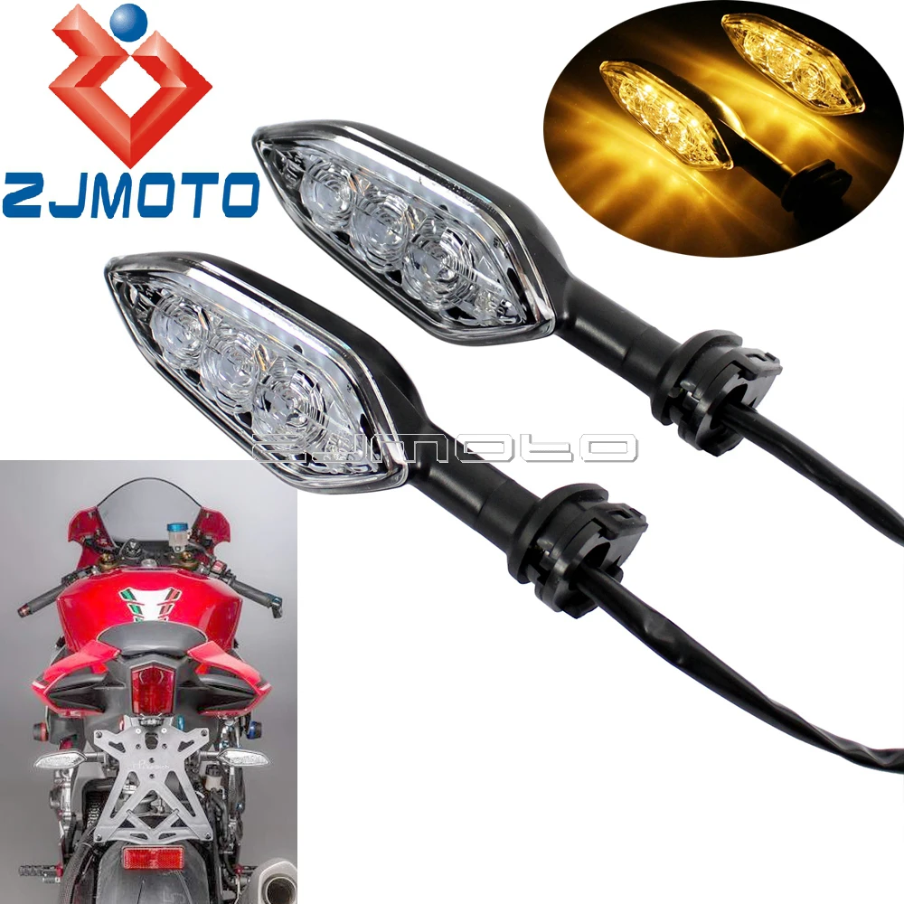 Мотоцикл светодиодные сигнальные огни для Yamaha MT-25 MT03 MT 07 TRACER MT-09 Янтарный световой