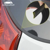 car y shape rubber seal weather strip hollow glass window edge moulding trim decorate weatherstrip car exterior protection