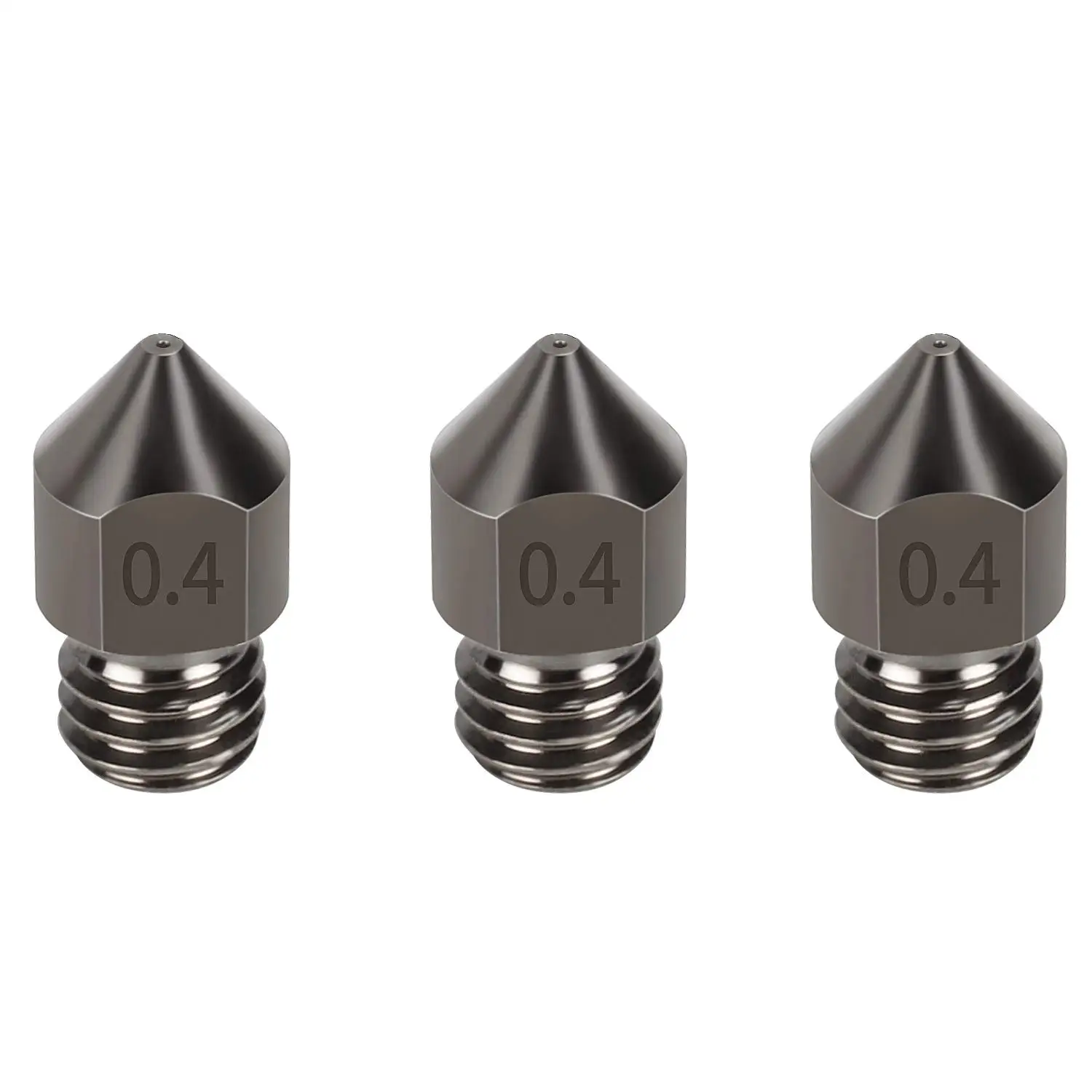 

3 шт., Форсунка для экструдера, 0,4 мм/1,75 мм