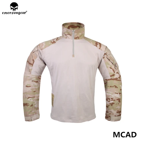 Emersongear G3 тактическая Боевая рубашка охотничья одежда MC страйкбол CS Wargame футболки унисекс мужские уличные тройники водоотталкивающий Топ - Цвет: EM9255