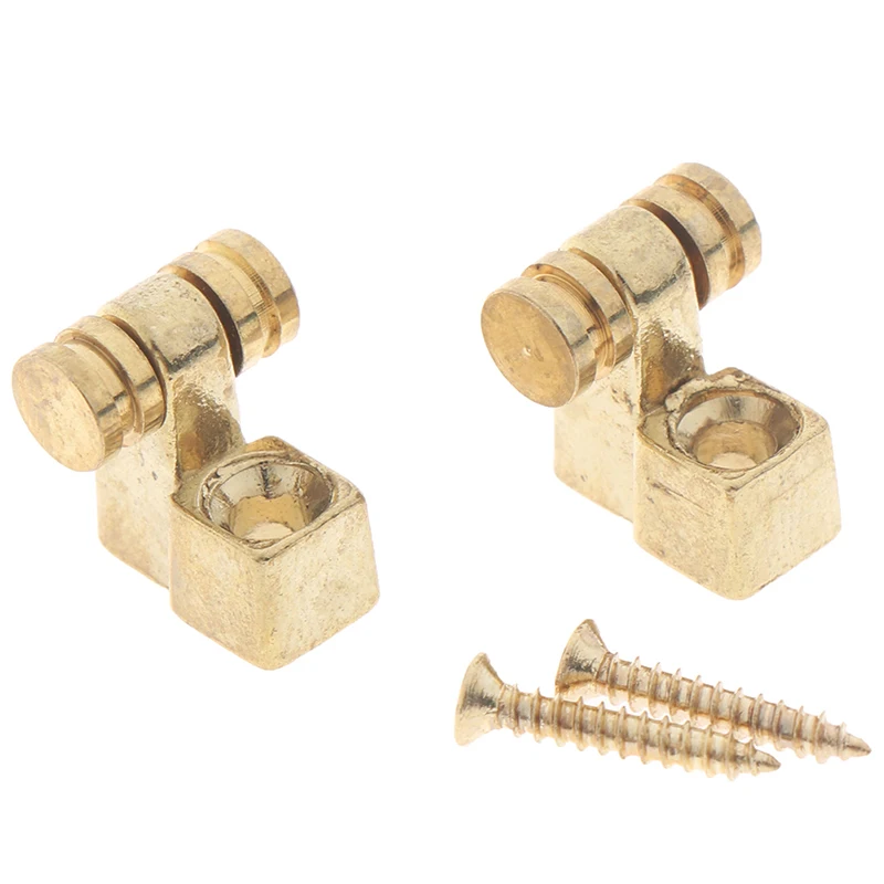 

2 Pcs Electric Guitar Chrome Roller String Trees Retainer Mounting Tree Guide Silver Guitar Parts Accessories 3 Color