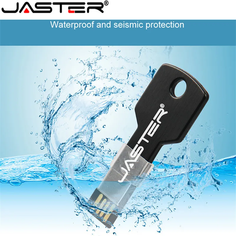 Металлический ключ Форма флеш диск USB 2 0 ГБ 4 8 16 32 64 128 накопителей и более 10 шт.