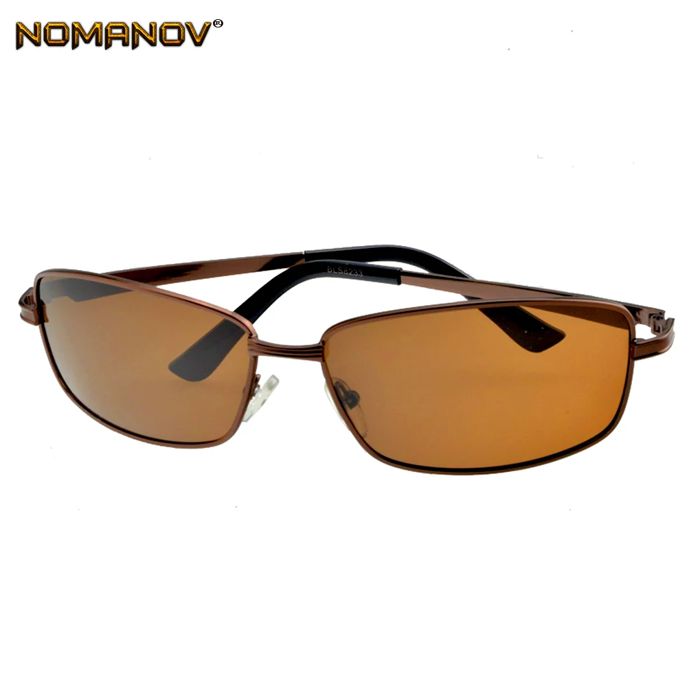 

2019 Sale Square Alloy Temple Pilot Perfect Contact Polarized Sunglasses Custom Made Myopia Minus Prescription Lens -1 To-6