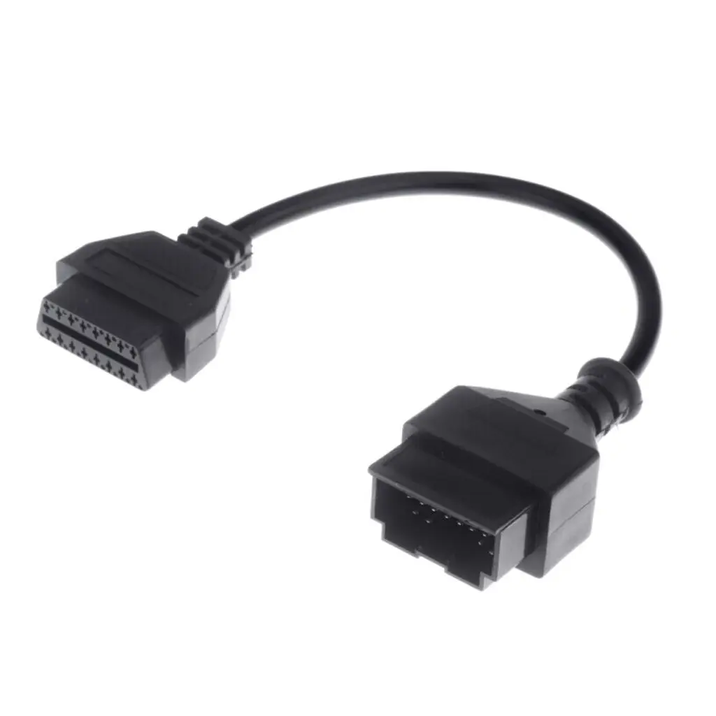 

16 Pin to 20 Pin OBDII Female Car Diagnostic Adapter Connector Cable For KIA