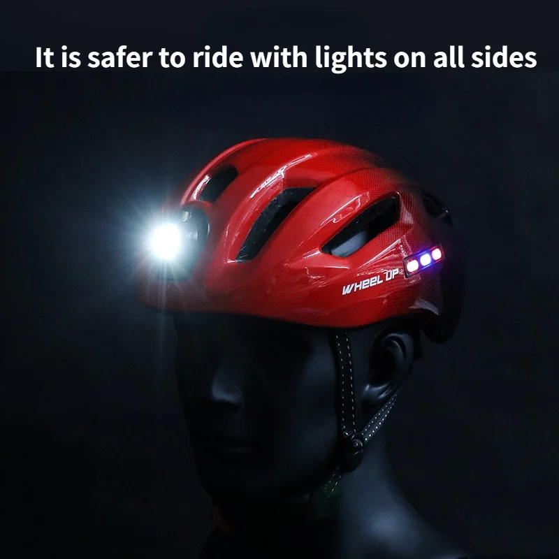 

Cycling Helmet with LED MTB Road Bike Helmet Scooter Balance Car Helmet Bicycle Helmet with Light Capacete Mtb Casco Bicicleta