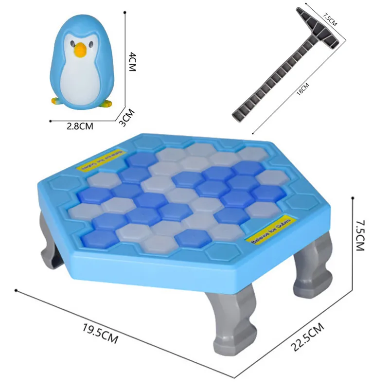 Мини Пингвин ловушка настольная игра лед ломается сохранить Вечерние игры