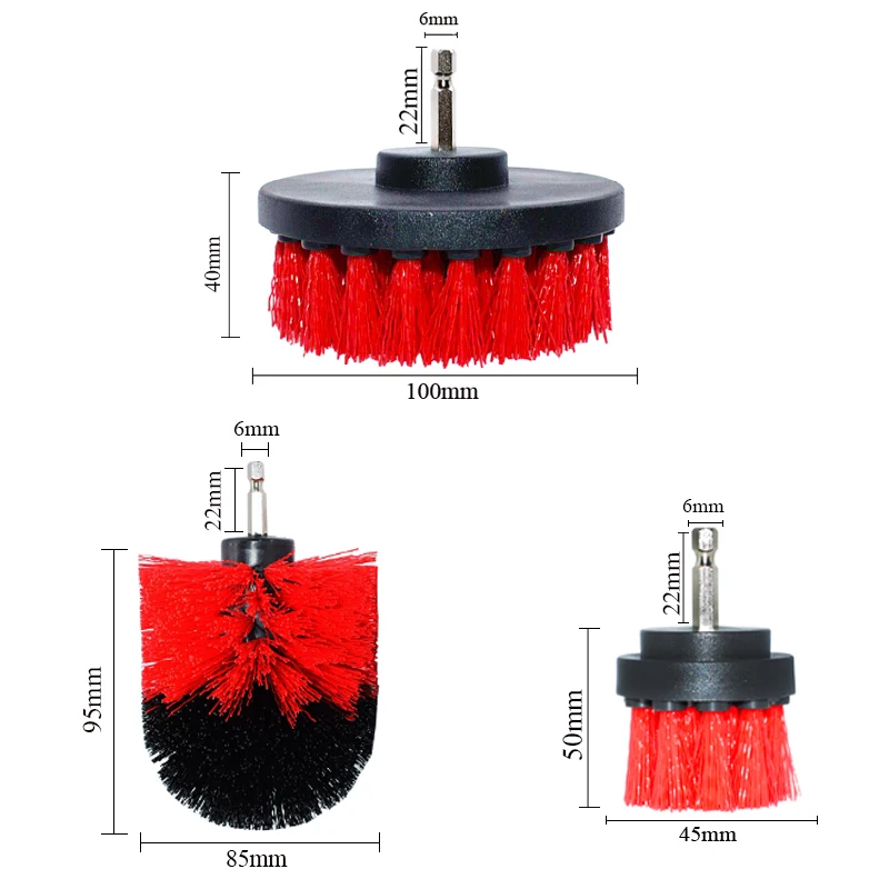 Щетка для дрели Power Scrubber щетка чистки поверхностей ванной комнаты ванна душевая