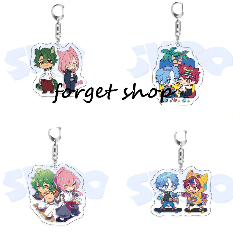 

Anime Keychains SK8 the Infinity Reki Langa Hasegawa Miya Chinen Cute Two-Sided Acrylic Key Chain Character Pendant Keyring Fans