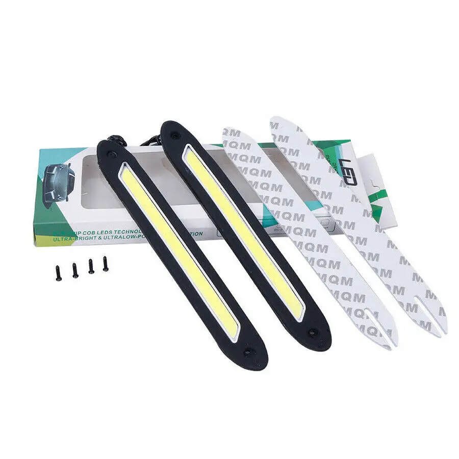 Автомобильные светодиодсветодиодный дневные ходовые огни COB 32SMD 2 шт. указатели