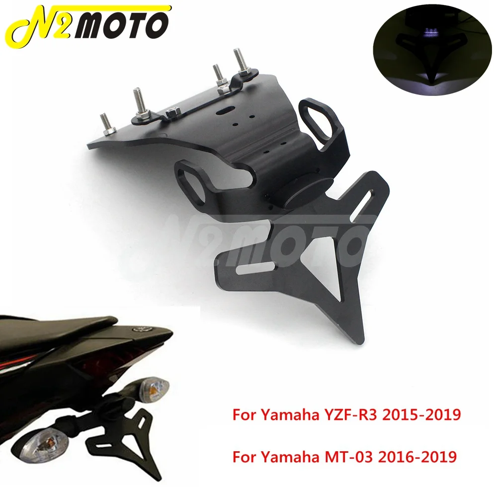 

Держатель номерного знака для мотоцикла Yamaha YZF-R3 15-19 MT-03 16-19
