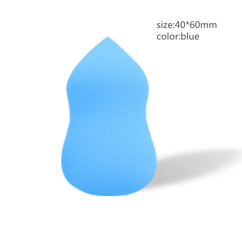 blue HZM розовая красная основа для макияжа, спонж для макияжа, косметическая пудра, мягкая дешевая косметика, губка для макияжа, инструменты для красоты, подарки YA238 - Цвет: blue