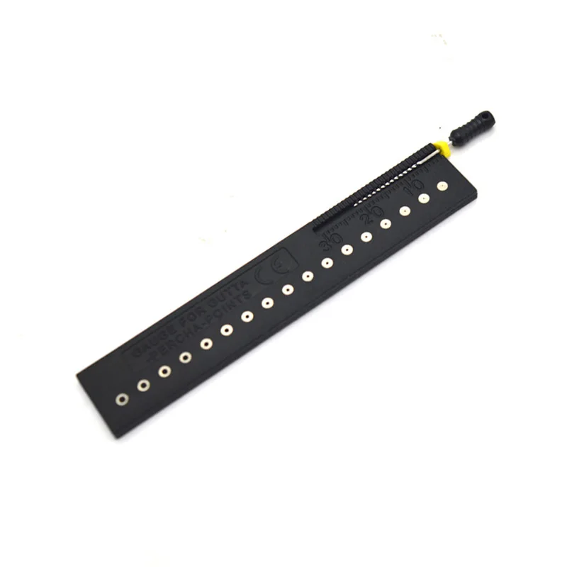 Dental Gutta Percha Poins Ruler Endo Gauge for Autoclavable Measuring Calibration Dentistry Instruments | Красота и здоровье