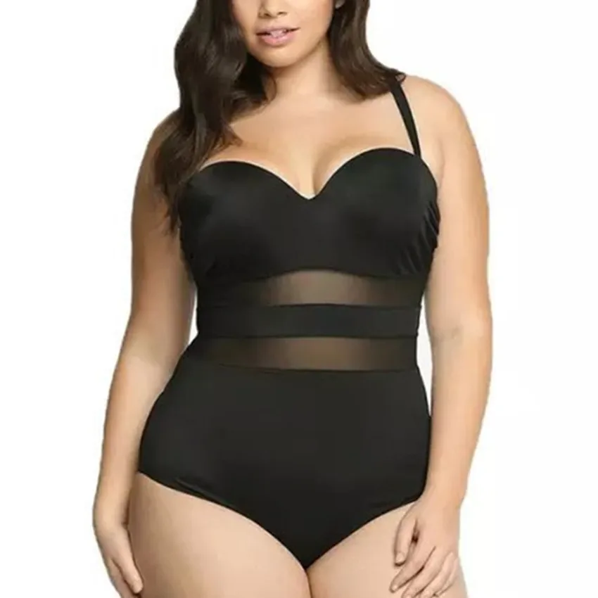 Fatkini Лидер продаж 2016 года Большие размеры сетки Купальники для малышек Для женщин
