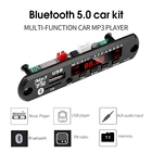 KEBIDU 9 в 12 В Автомобильный MP3 плеер Bluetooth5.0 MP3 WMA декодер плата аудио модуль USB TF радио беспроводная музыка с пультом дистанционного управления
