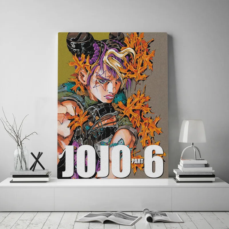 Jolyne Cujoh Stone Ocean JoJo's невероятный плакат на холсте картина настенный