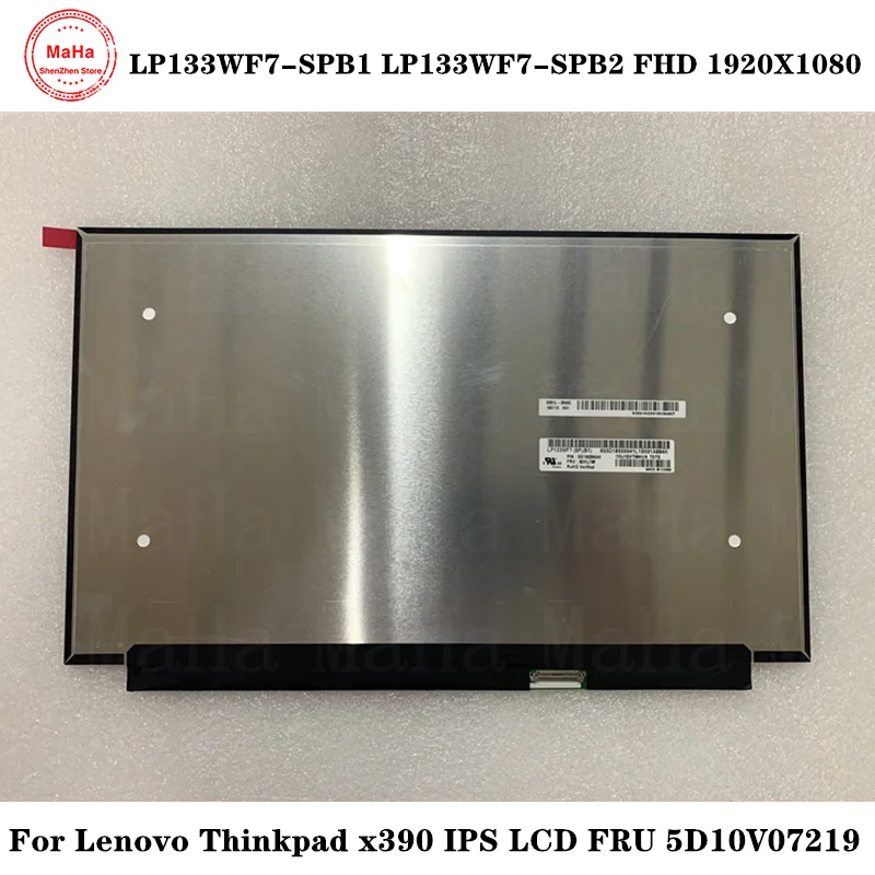 Внешний аккумулятор 13 3 дюйма для Lenovo ThinkPad X395 X13 ЖК экран с IPS панелью 20NL 20 нм FHD