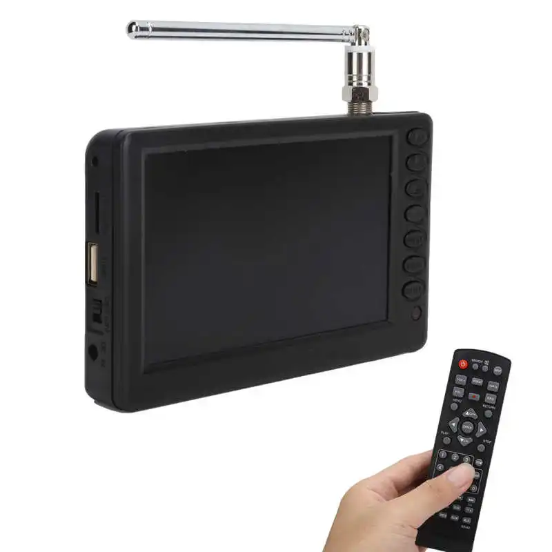 LEADSTAR 5 Inch Digital Television ATSC TV Portable for Car Camping US Plug 110-220V | Электроника