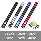 Автомобильная радиоантенна 12 см из углеродного волокна для Peugeot 208 207 308 206 307 407 2008 508 3008 5008 301 RCZ