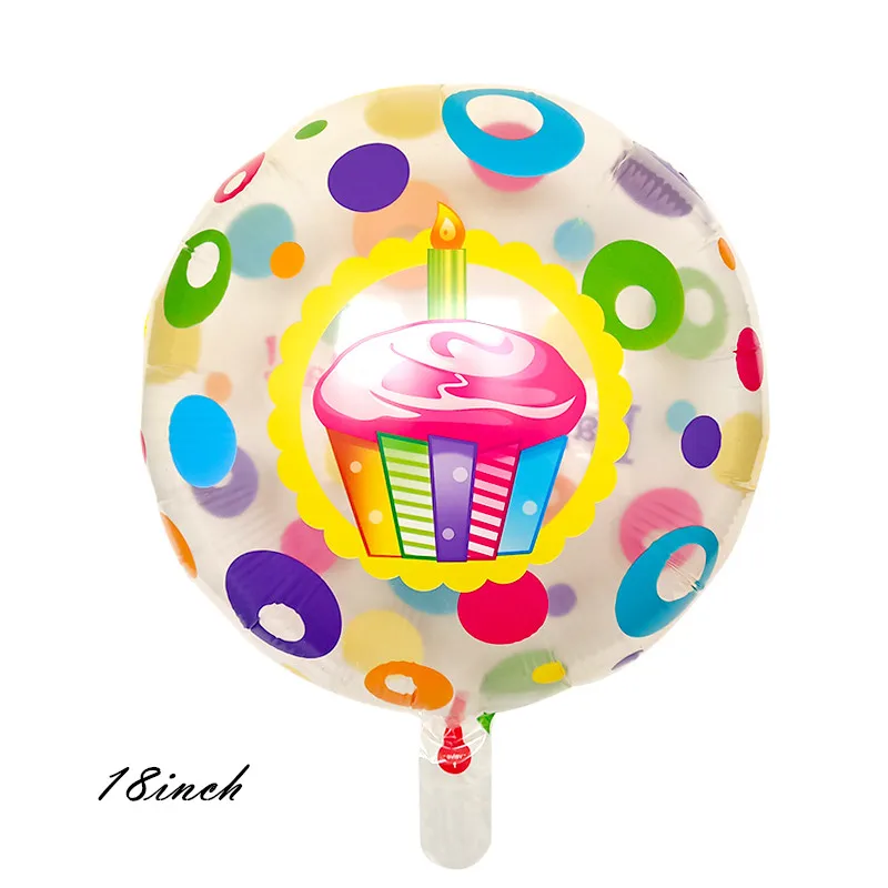 Мульти-рисунки 18-дюймовый Круглый фольгированный шар фотография на день