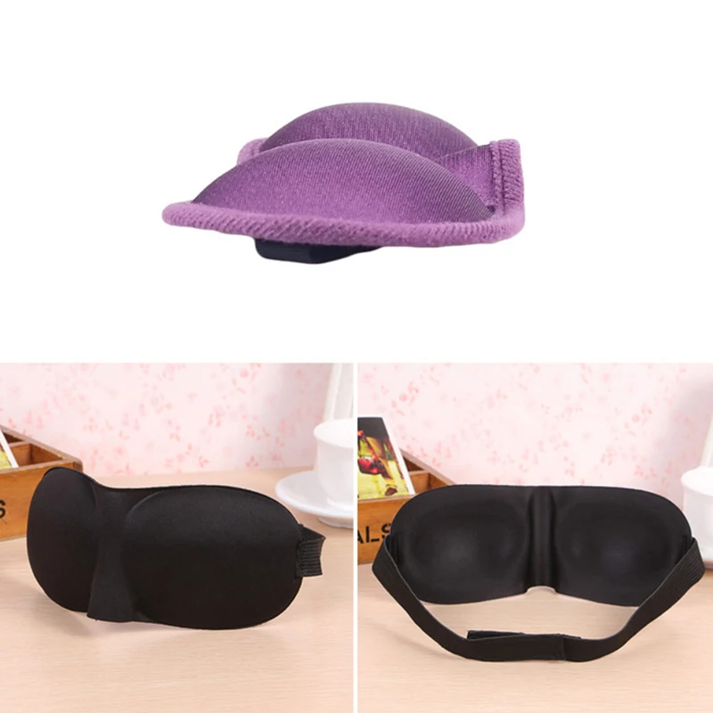 1 шт. шелковая маска для сна мягкая глаз мягкие тени отдыха путешествий повязка на