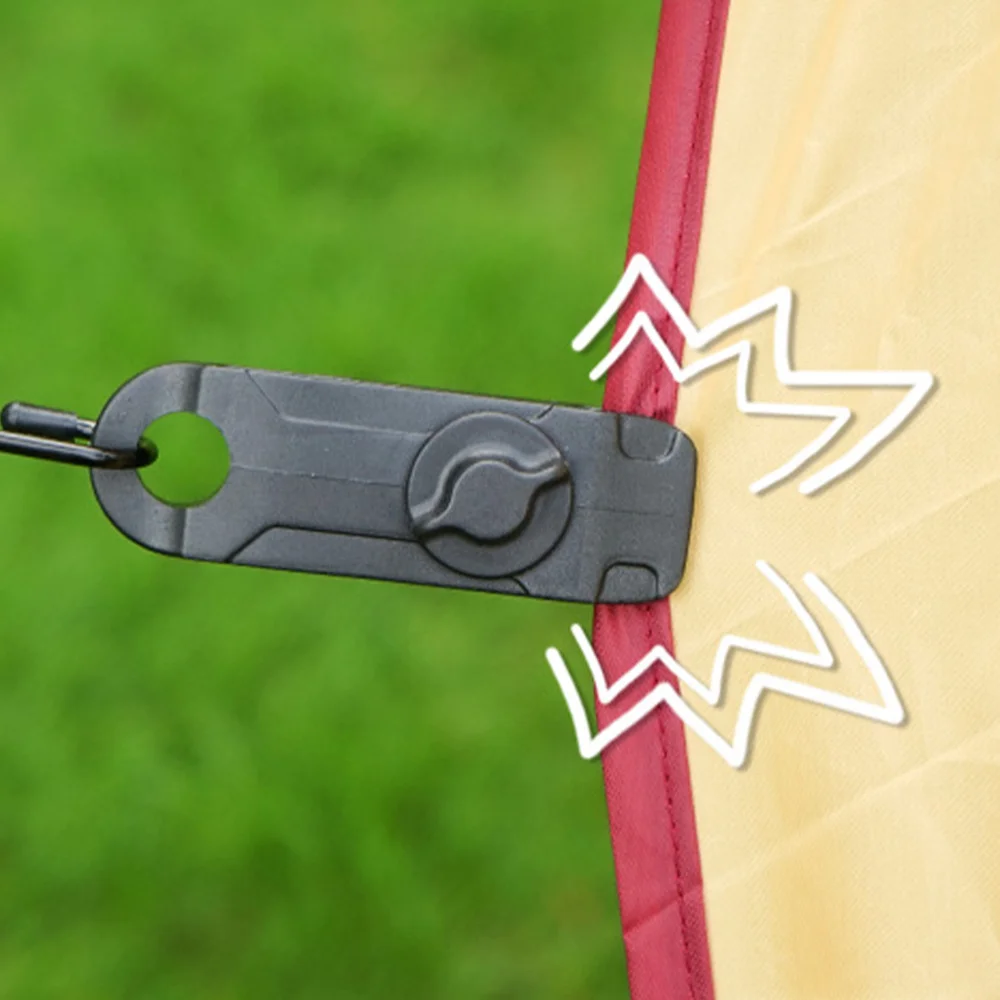 

2pcs Tarp Clips Lock Grip Awning Clamp Set Instant Clip Tent Accessories