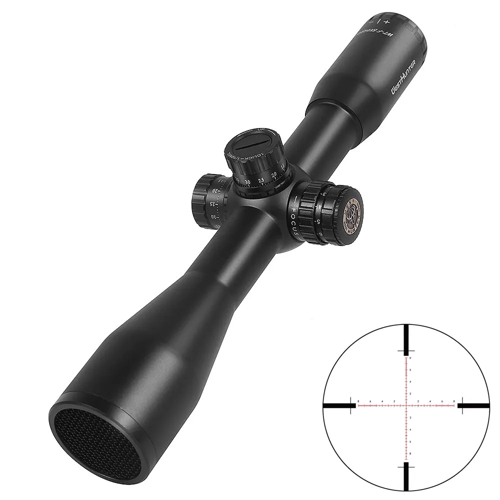 

WESTHUNTER WT-F 8X44SFIR Scope Optical Aim Telescopic Collimator Sights Red Glass Etched Reticle Fixed Power Hunting Riflescopes