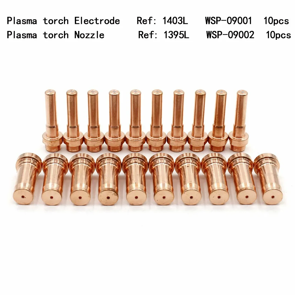 

20pcs Extended Plasma Drag Tip Electrode Eastwood® Versa Cut 60A M15805 YA22254 Welding Material Lengthened Plasma Torch Tool