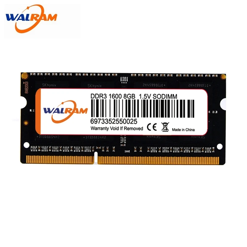 ОЗУ WAL RAM ddr3 8 Гб 1600 МГц intel ecc reg 1333 1866 memoria ram для ноутбука Dimm Memoria Ram Notebook | Компьютеры