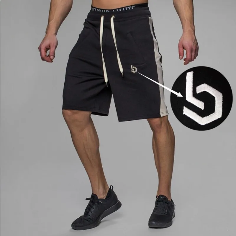 2020 Модные мужские спортивные шорты брюки хлопковые штаны для фитнеса джоггеры