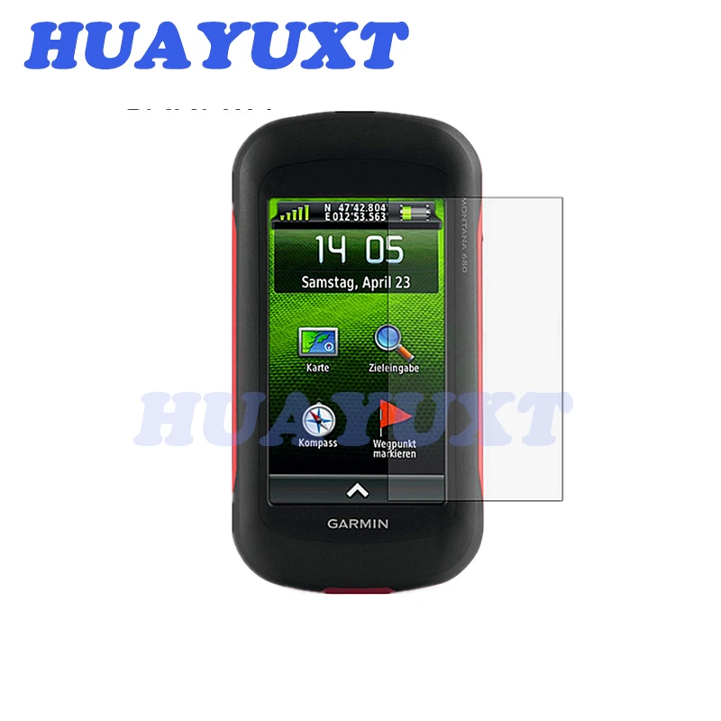 

Toughened glass screen protector is suitable for Garmin code meter Montana 680 680T screen protector