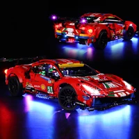 brickbling led light kit for 42125 488 gte race car collectible building not include building bricks