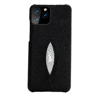 genuine leather pearl fish phone case for iphone 13 pro max 12 mini 11 pro pro max x xs max xr 6 7 8 plus se 2020 anti fall case
