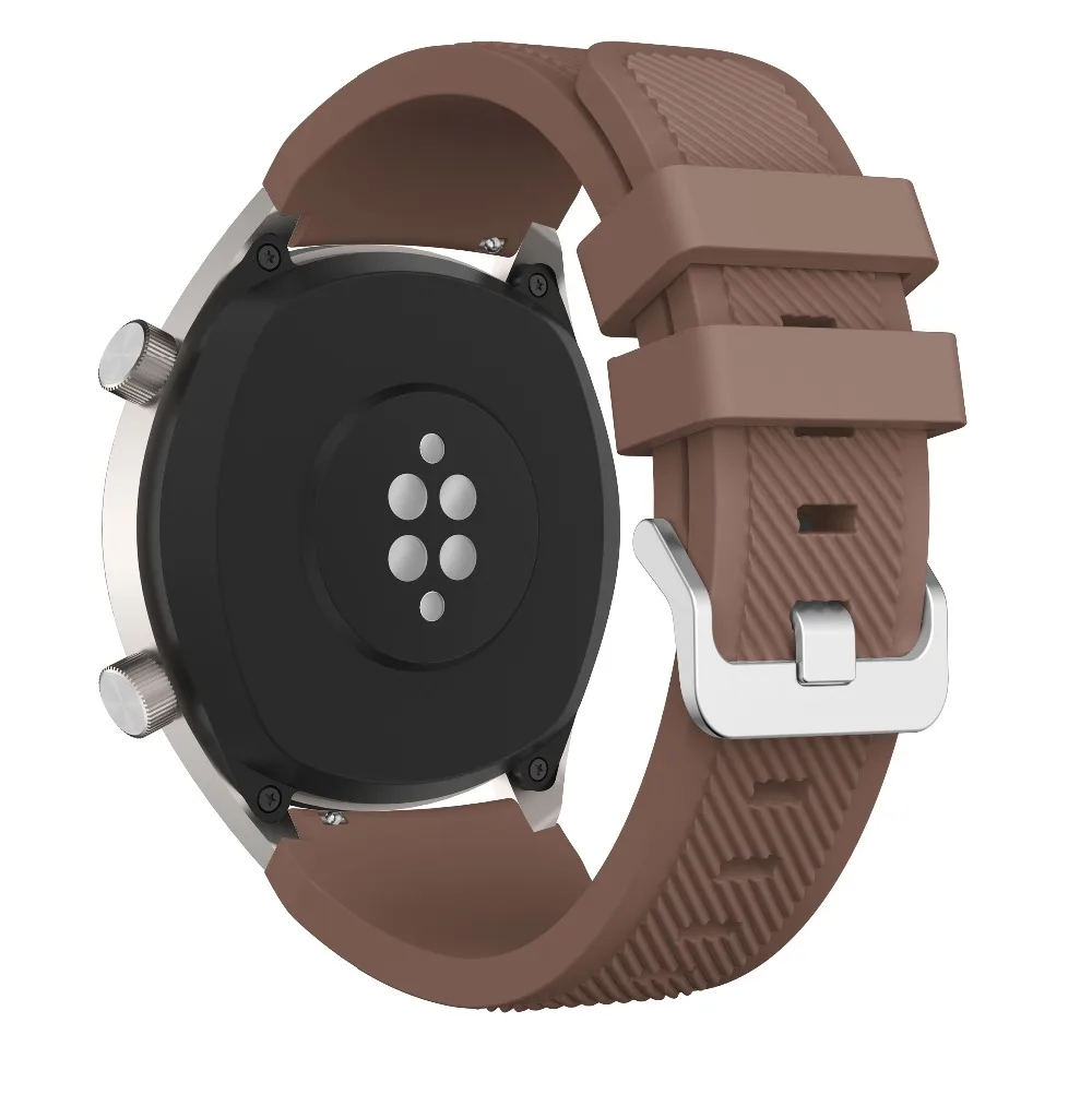 Ремешок силиконовый для Huawei Watch GT 2 46 мм браслет Honor watch Magic Huami Amazfit Stratos Pace 2S 3 22 |