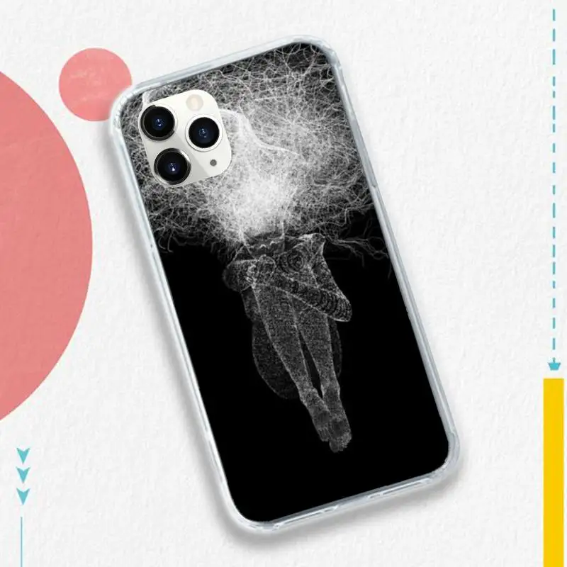 

3D abstract art Line aesthetics Phone Case for iPhone 11 12 pro XS MAX 8 7 6 6S Plus X 5S SE 2020 XR