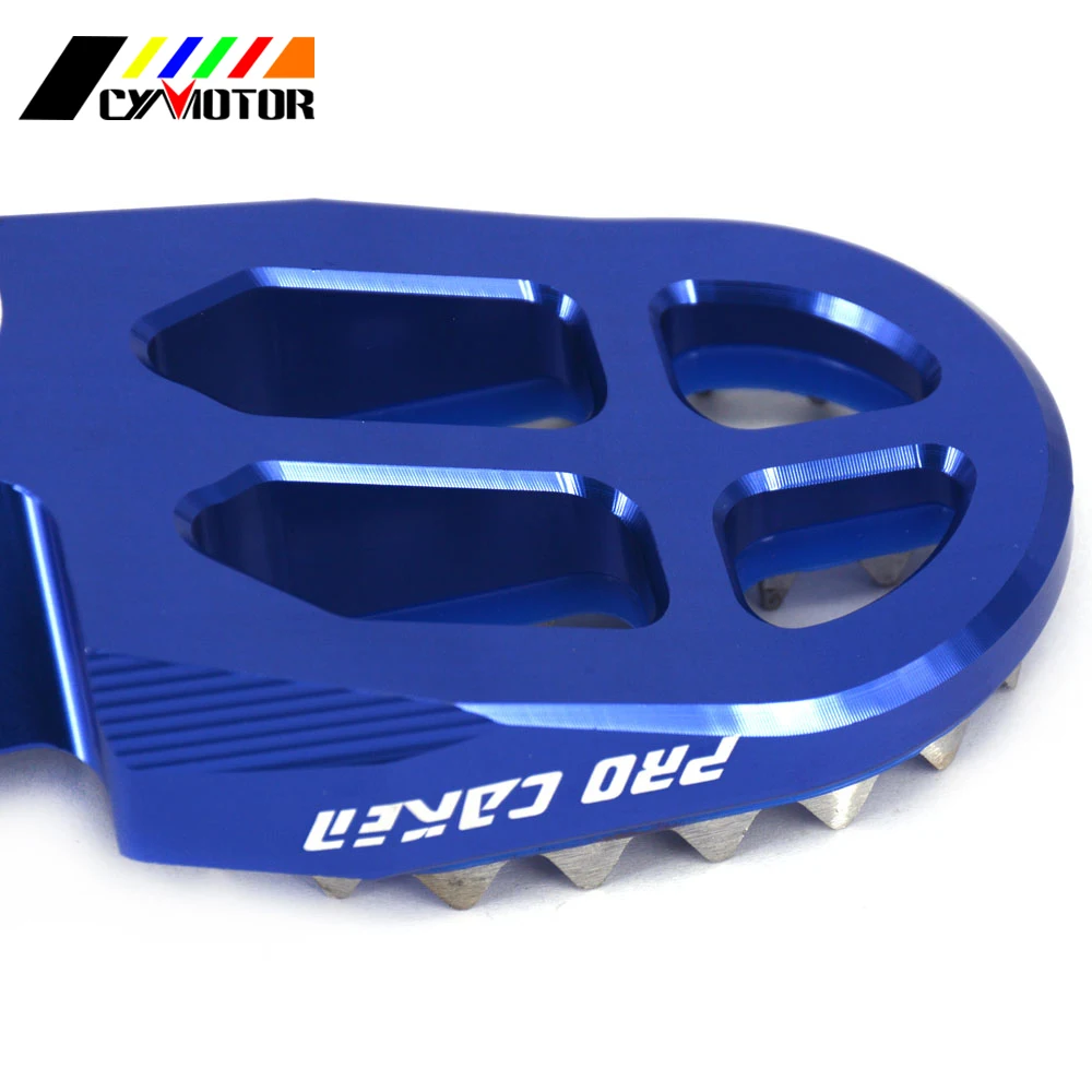 

CNC Foot Pegs Motorcycle Footpeg For YZ85 YZ125 YZ250 YZF250 YZF426 YZF450 WRF250 WRF400 WRF426 WRF4500 YZF WRF 250 450 426