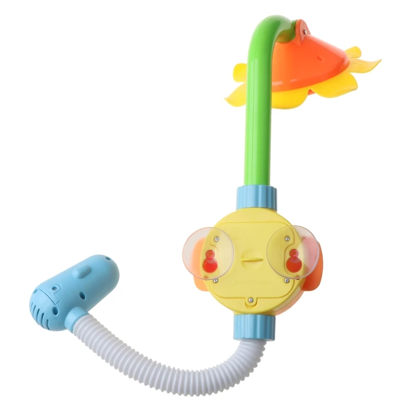 

Cartoon Sunflower Water Shower Electric Sprinkler Spray Toddler Baby Bath Toys Bathing Tub Fountain for Kids Boy Girl