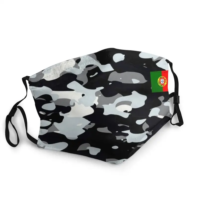 

Non-Disposable Portugal Flag Urban Camouflage Face Mask Adult Military Camo Men Women Anti Dust Protection Respirator Muffle