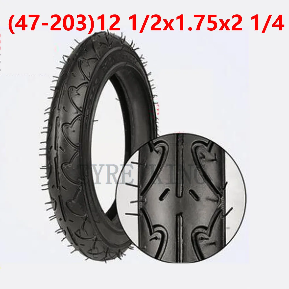 

Hot Sale 12-inch Tyre Children's Bicycle, Folding Bicycle Accessories Inner Tube Outer Tire(47-203)12 1/2X1.75X2 1/4