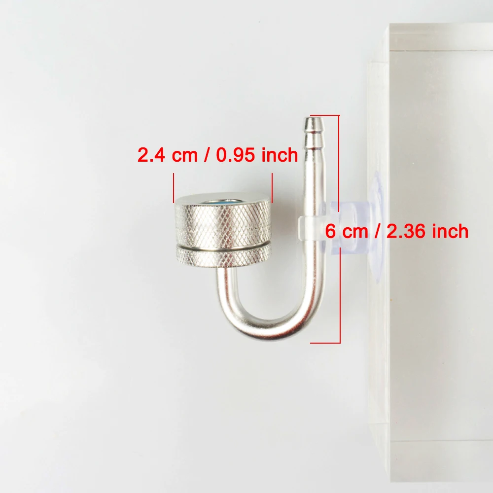 Диффузор CO2 из алюминиевого сплава для аквариума/диффузор установки резервуара
