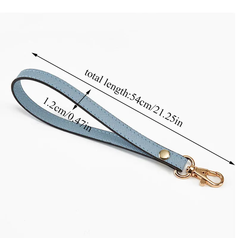 

Simple Cross Pattern Wrist Strap For Women Men Solid Color All-match Purse Bag Belt Portable Replacement Clutch Bag Strap