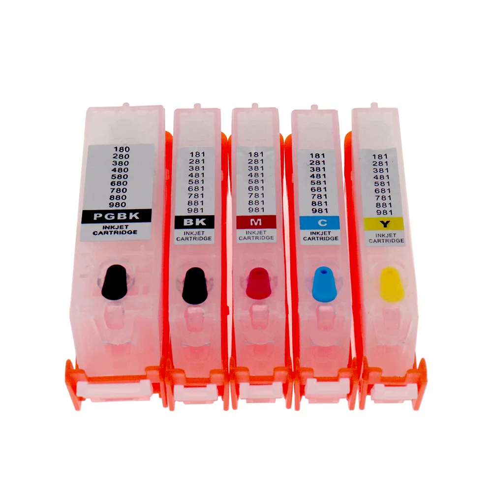 Einkshop PGI580 PGI-580 CLI-581 перезаправляемый картридж для hp Canon CLI581 PGI 580 PIXMA TR7550 TR8550 TS6150 TS8150