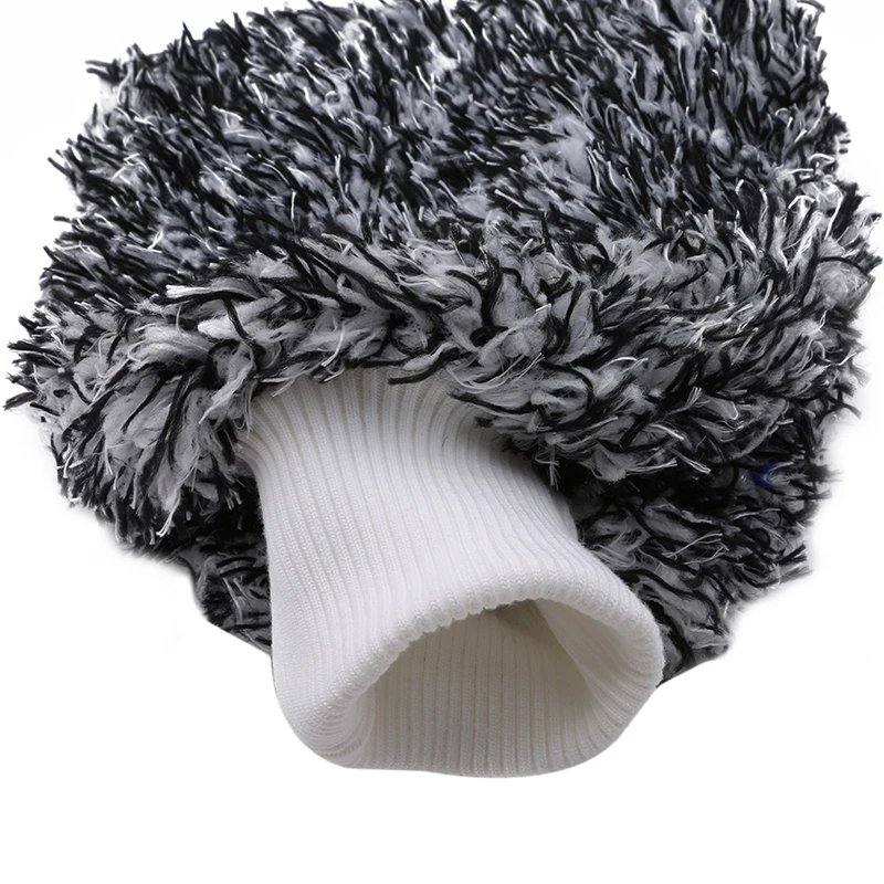 

Soft Absorbancy Glove High Density Car Cleaning Ultra Soft Easy To Dry Auto Detailing Microfiber Madness Wash Mitt Cloth Towel