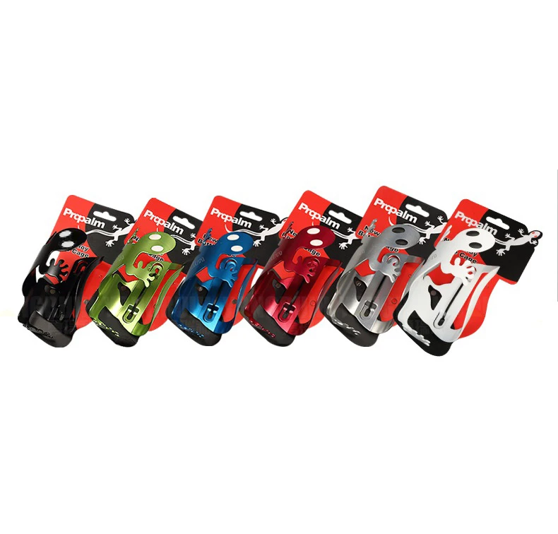 Велосипедная бутылочная клетка PROPALM gecko держатель для бутылки анодный