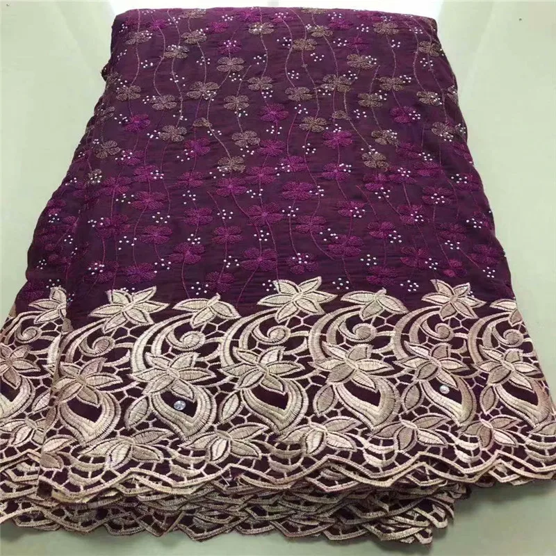 2019 последняя африканская кружевная ткань 100% хлопок вышивка французская