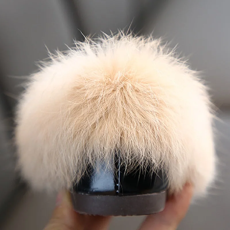 Обувь на плоской подошве для девочек коллекция 2019 года модная зимняя теплая